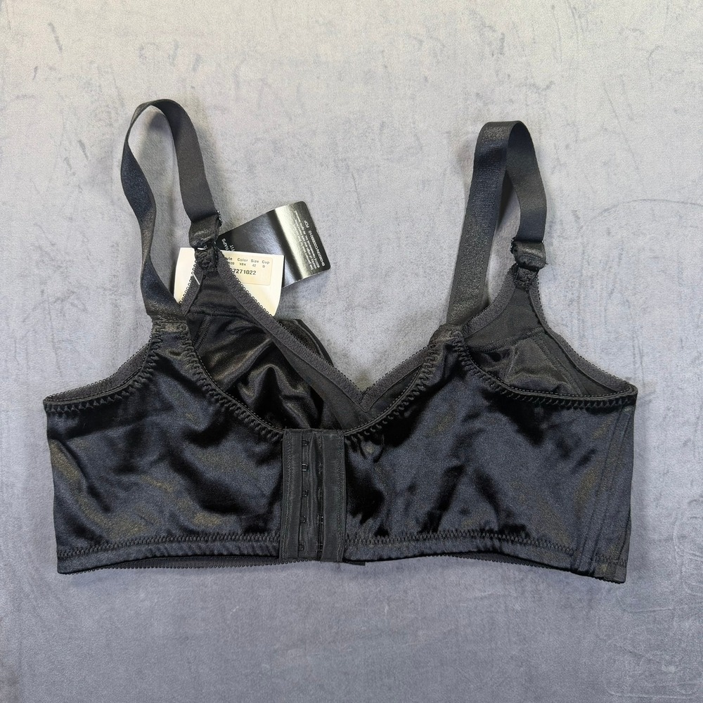 Bali & Playtex Wirefree Bra Bundle Womens 42D Black & Nude Support Everyday Wear - Picture 5 of 12